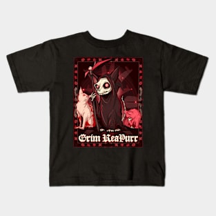 Grim ReaPurr Kids T-Shirt